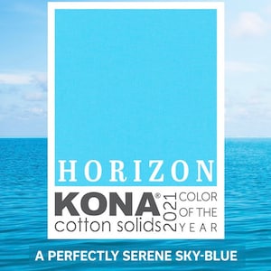 Robert Kaufman Kona Horizon Solid Fabric by the Yard