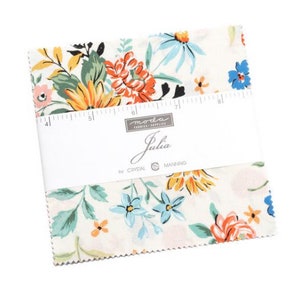 Julia 5” Squares by Crystal Manning for Moda Fabrics