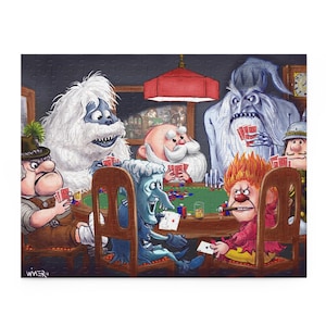 Cartões de Natal Rankin Bass Jigsaw Puzzle (252, 500 peças)