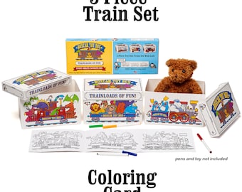BoxCar Toy Box Storage e regalo di giocattoli per bambini