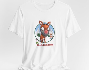 Rudolph Lecter Divertente, Edgy Holiday Maglietta Unisex Classica