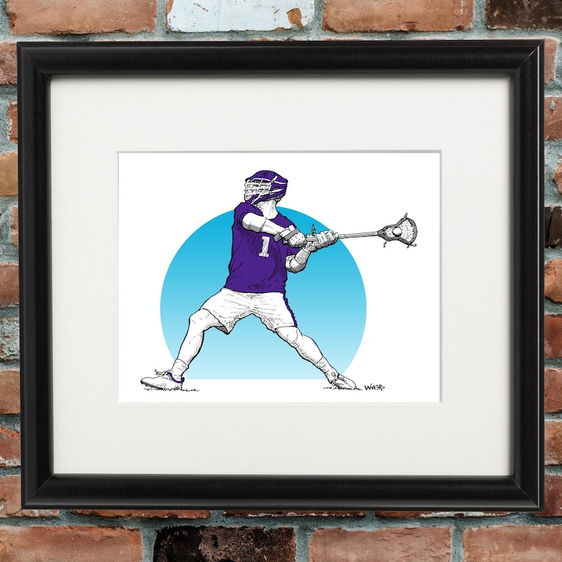 Lacrosse Art - Etsy
