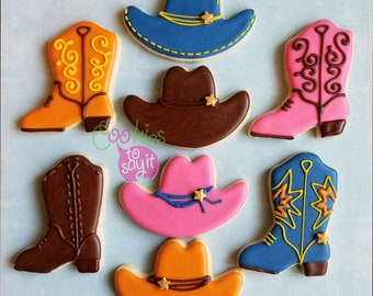 Western theme cookies!!!