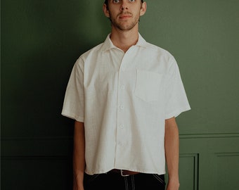 The Jack Button Down Collared Shirt - PDF PATTERN sizes XS to 7XL