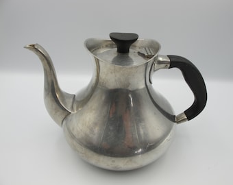Vintage English Pewter Teapot - Sheffield, England - Don Pewter