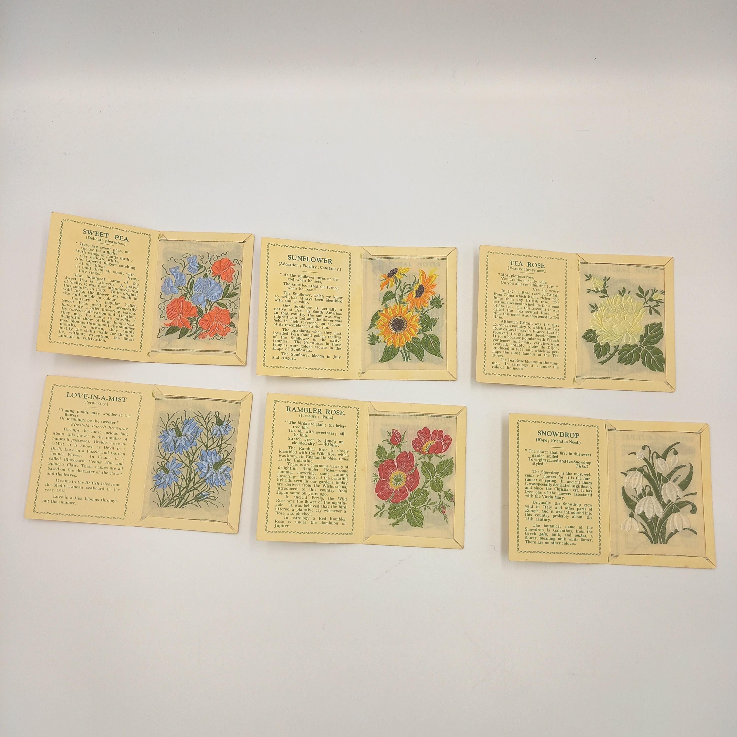 Silk Cigarette Card - Etsy