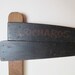 Vintage Home Made Wooden Ruler. Pincer Ruler Belonged to 'K Richards ...