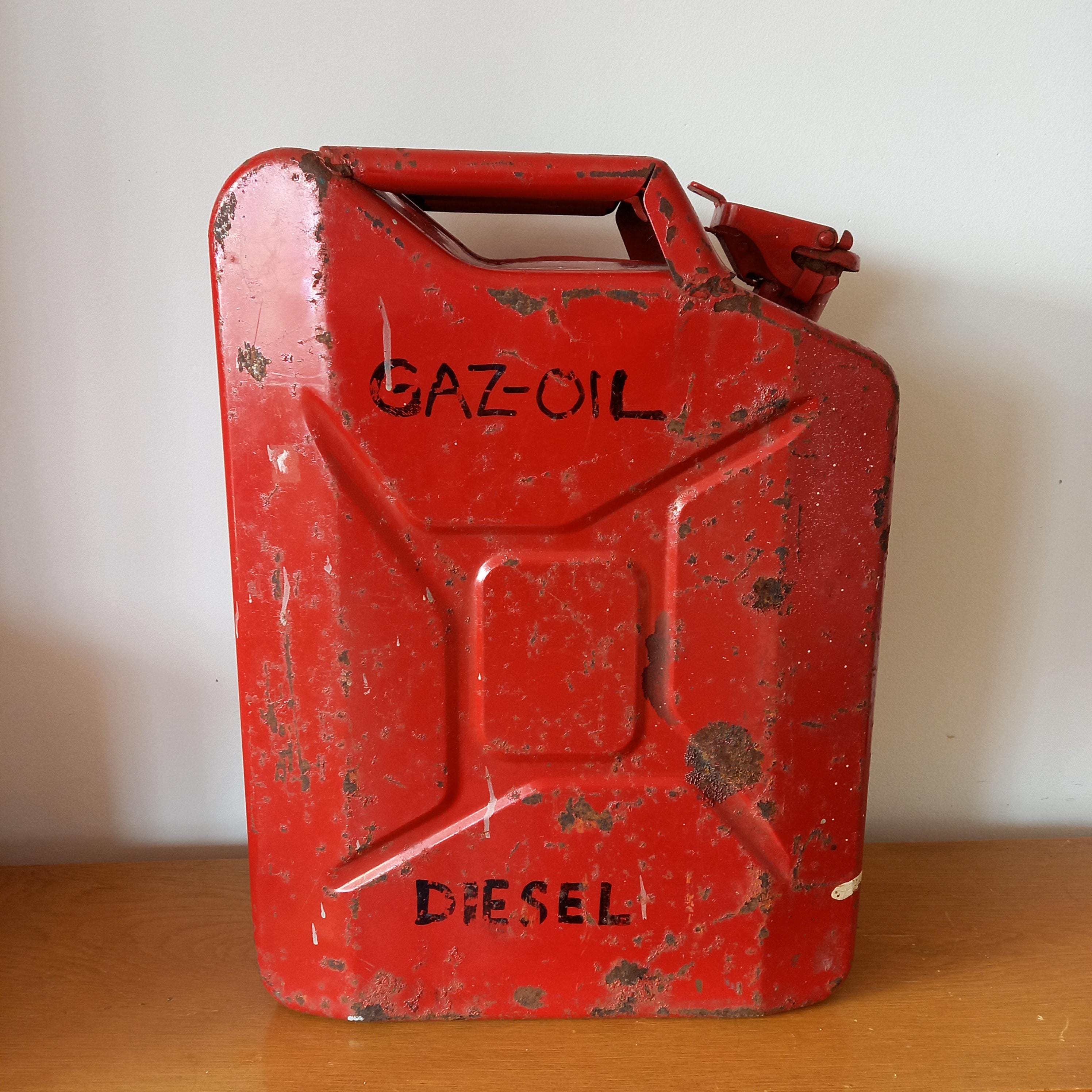 Kraftstoff 4368 ドイツ軍燃料缶 5L 物入れ ヴィンテージ WWII GERMAN JERRY CAN NEAR MINT - KRAFTSTOFF 5 LITER TGL