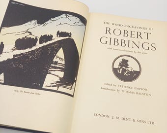 The Wood Engravings of Robert Gibbings 1959 first edition with over 1000 engravings