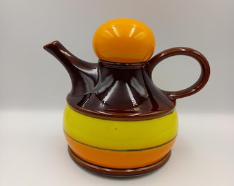 1970s Zell am Hammersbach Teapot: Funky German Design