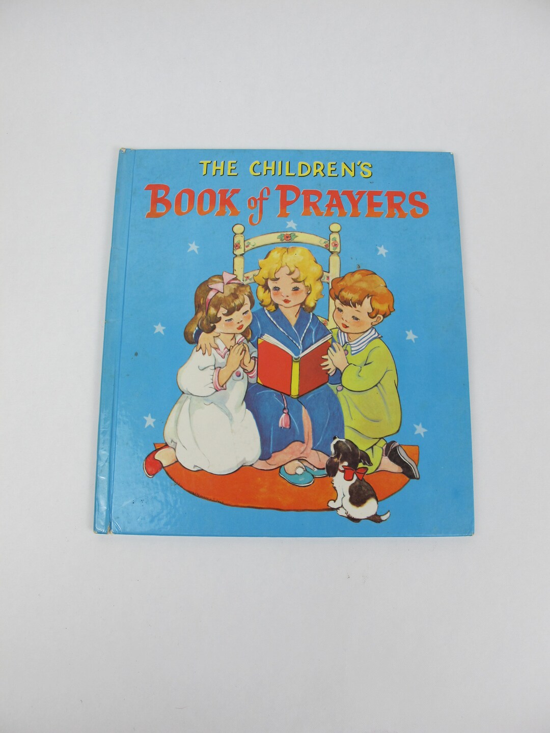 The Childrens Book Of Prayers Vintage Illustrated Prayer Etsy Uk