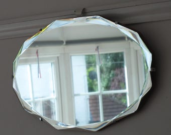 アートデコ風オーバルミラー 楽天市場】アンティークデコ 壁掛けミラー ウォールミラー 鏡 丸形