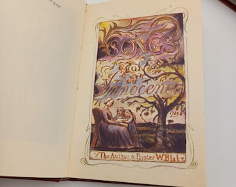 Songs of Innocence and Experience, William Blake. Folio Society 1992 edition. Illustrated boxed edition