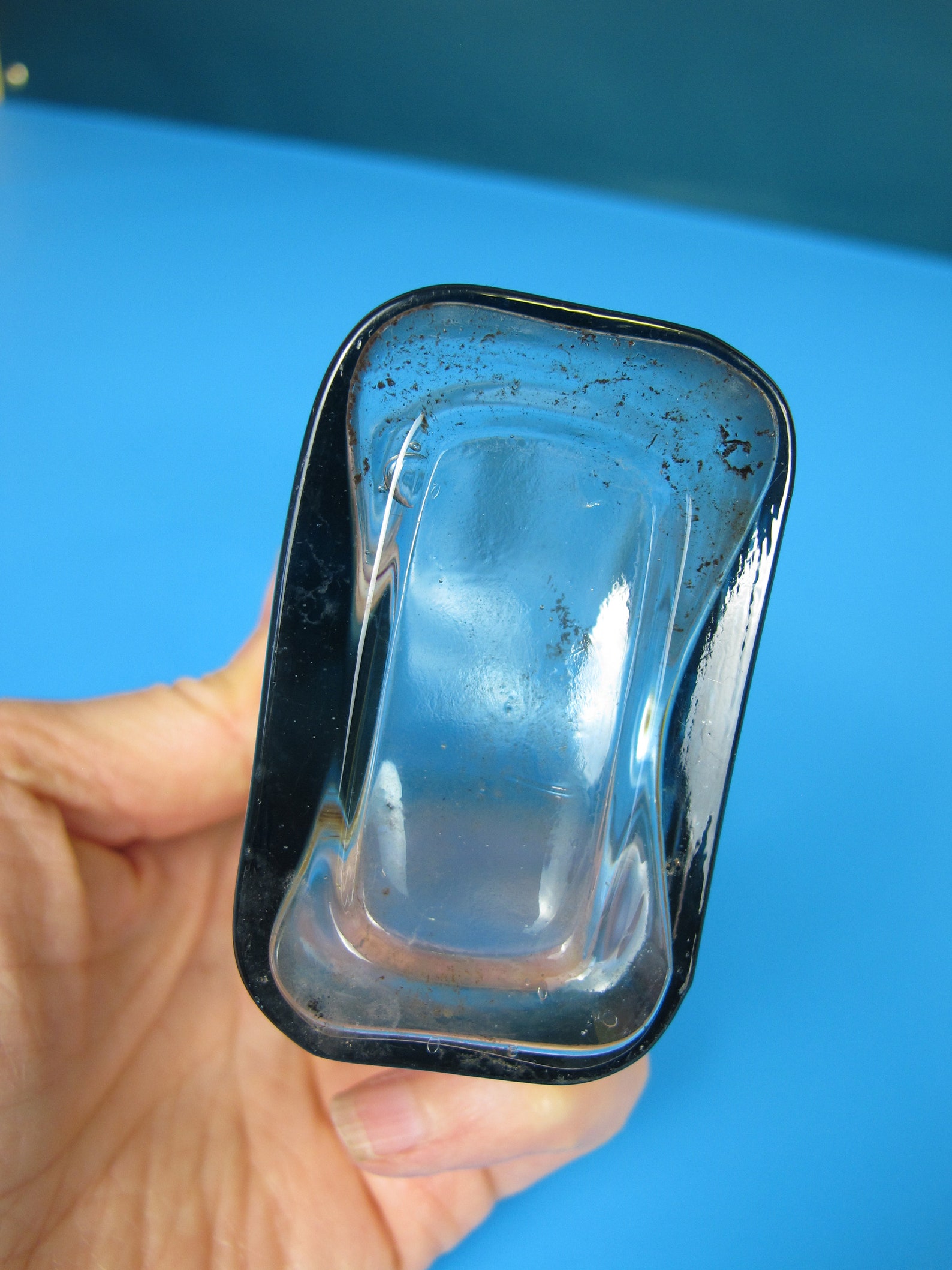 Antique Glass Measuring Bottle. Table Spoons Graded Etsy UK