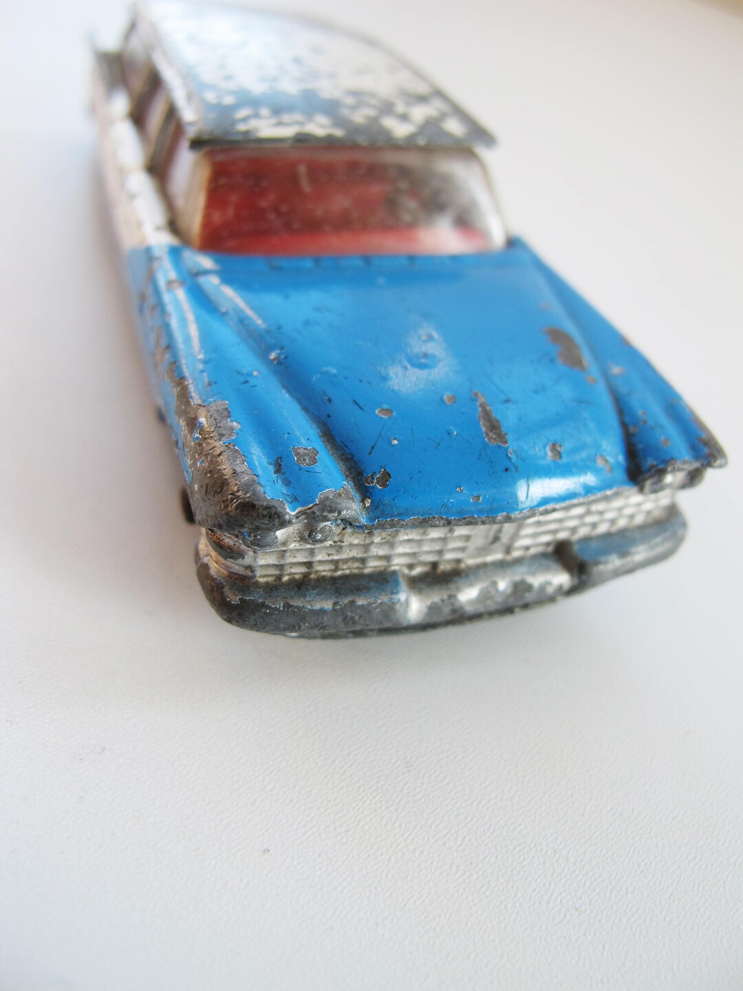 Vintage Corgi Toys Plymouth Sports Suburban Toy Car. Chippy Paint Great ...