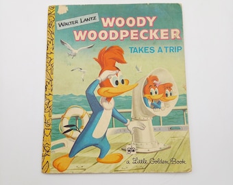 1961 ウッディー・ウッドペッカーの旅 小さな黄金の書 - Etsy 日本