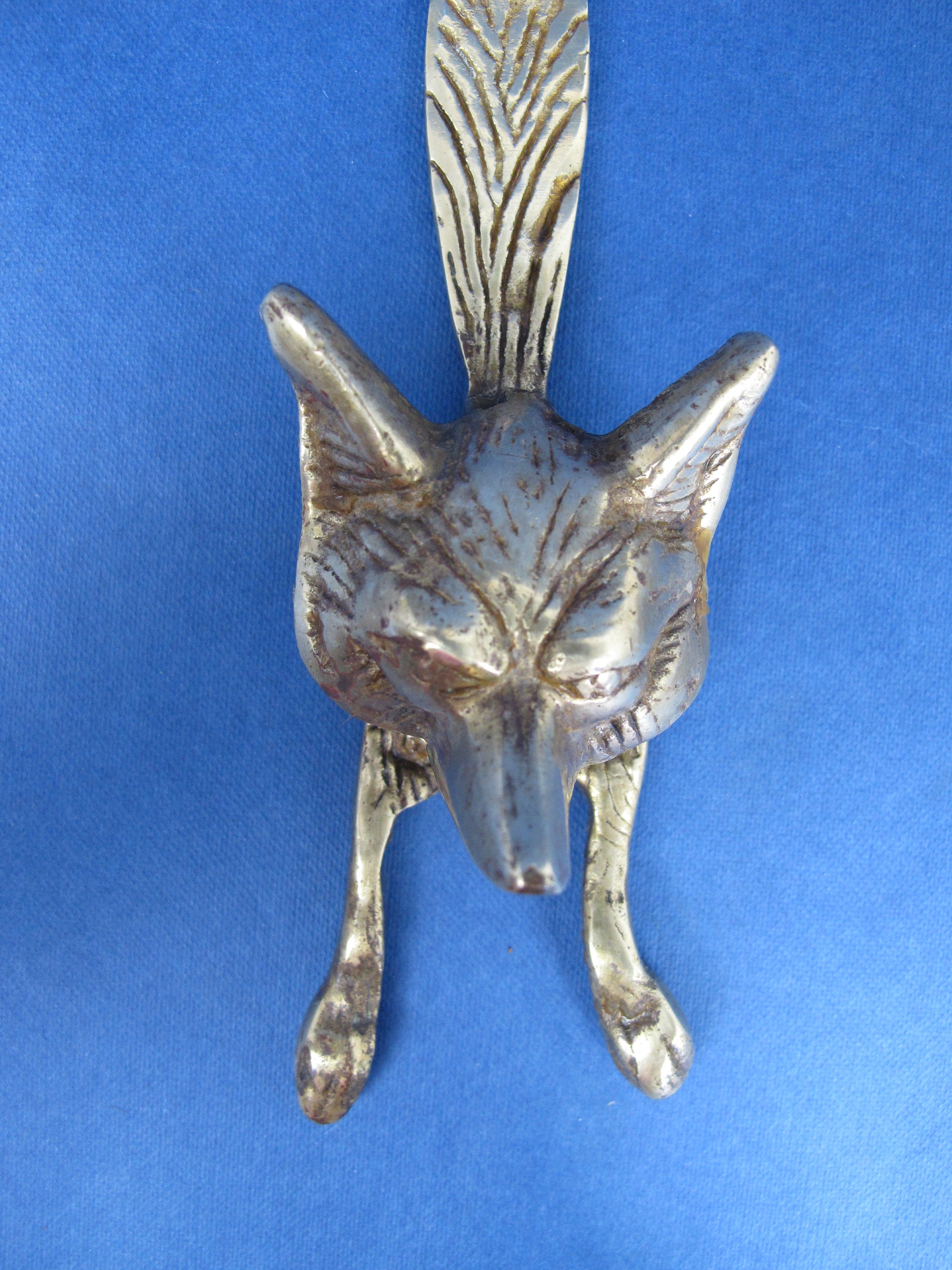 Vintage Brass Fox Door Knocker. Etsy UK