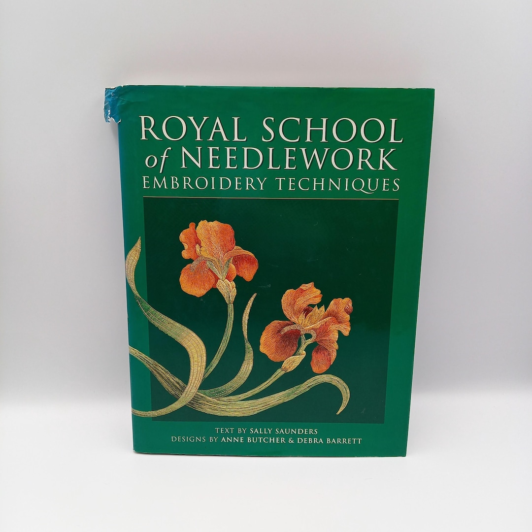 Royal School of Needlework: Embroidery Techniques Book - Etsy