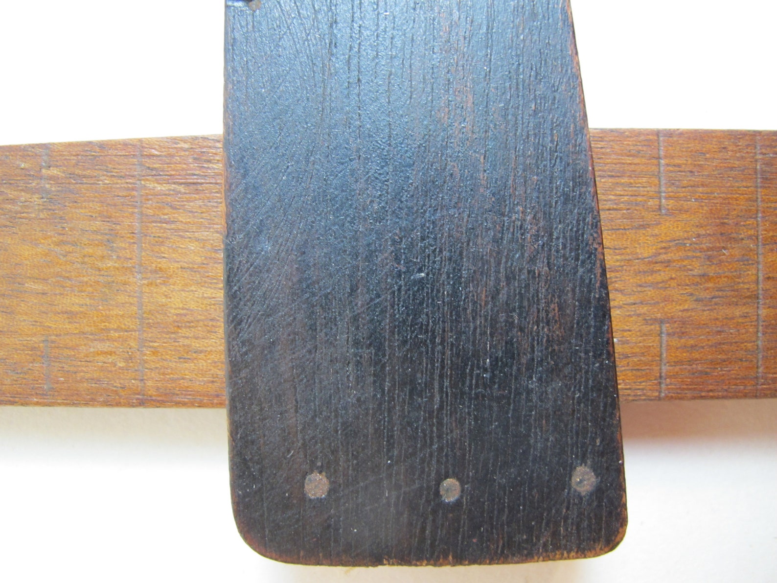 Vintage Home Made Wooden Ruler. Pincer Ruler Belonged to - Etsy UK