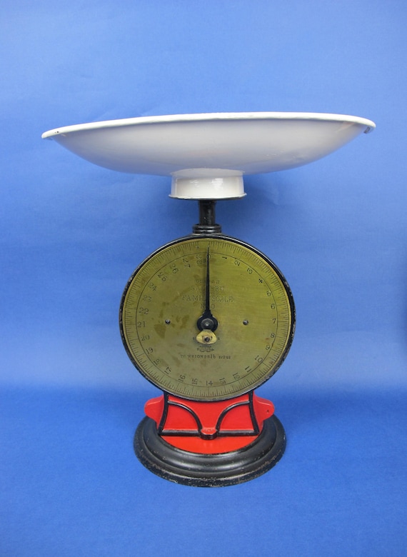 Salter Kitchen Scale, Vintage 1960s Scale, Retro Kitchen Decoration, Mid  Century Collectible Kitchen Scale 