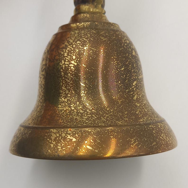 Vintage Brass Hand Bell With Stag Handle. 6.25 Inches High (16cm) - Etsy