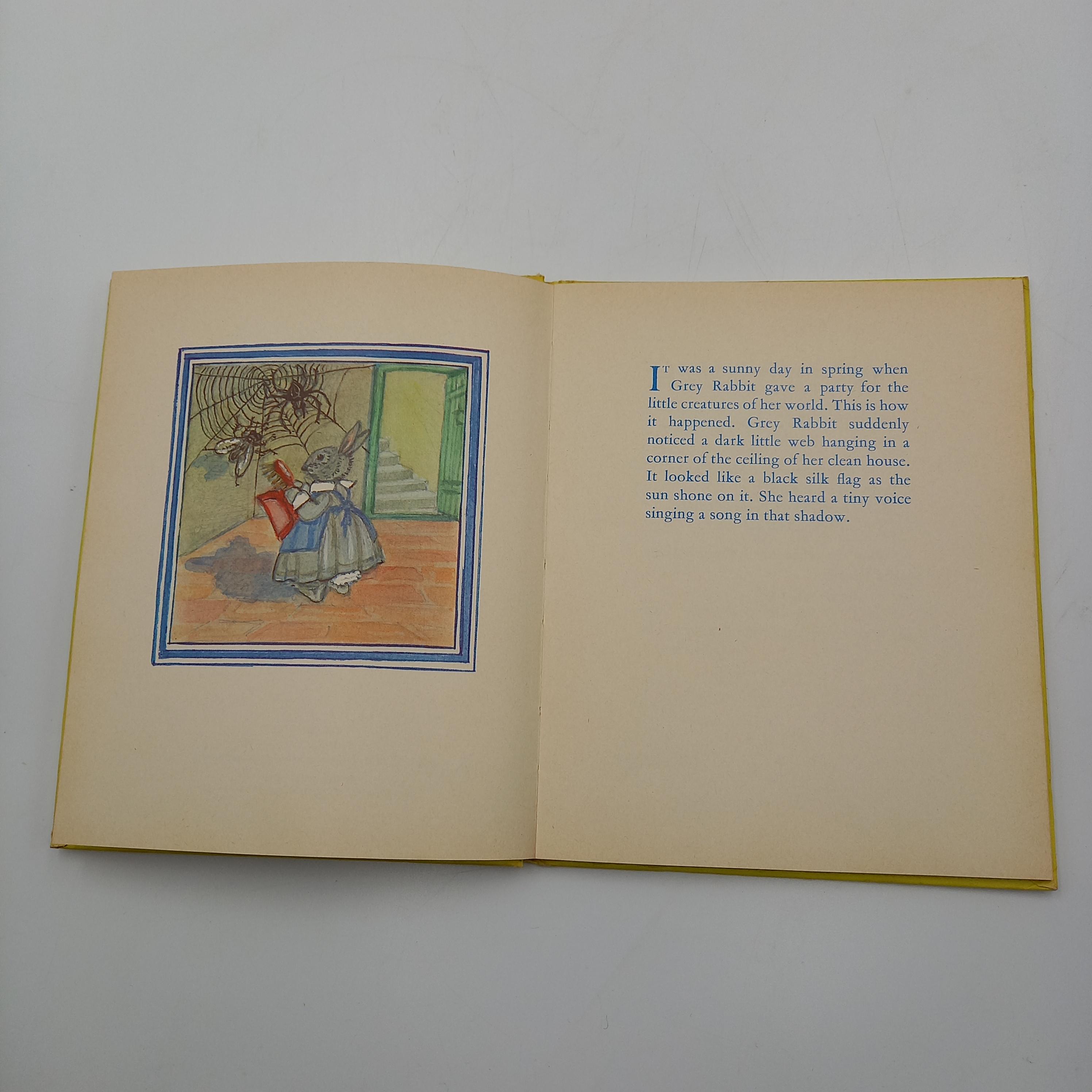 Vintage Little Grey Rabbits Spring-cleaning Party Book, 1972 - Etsy