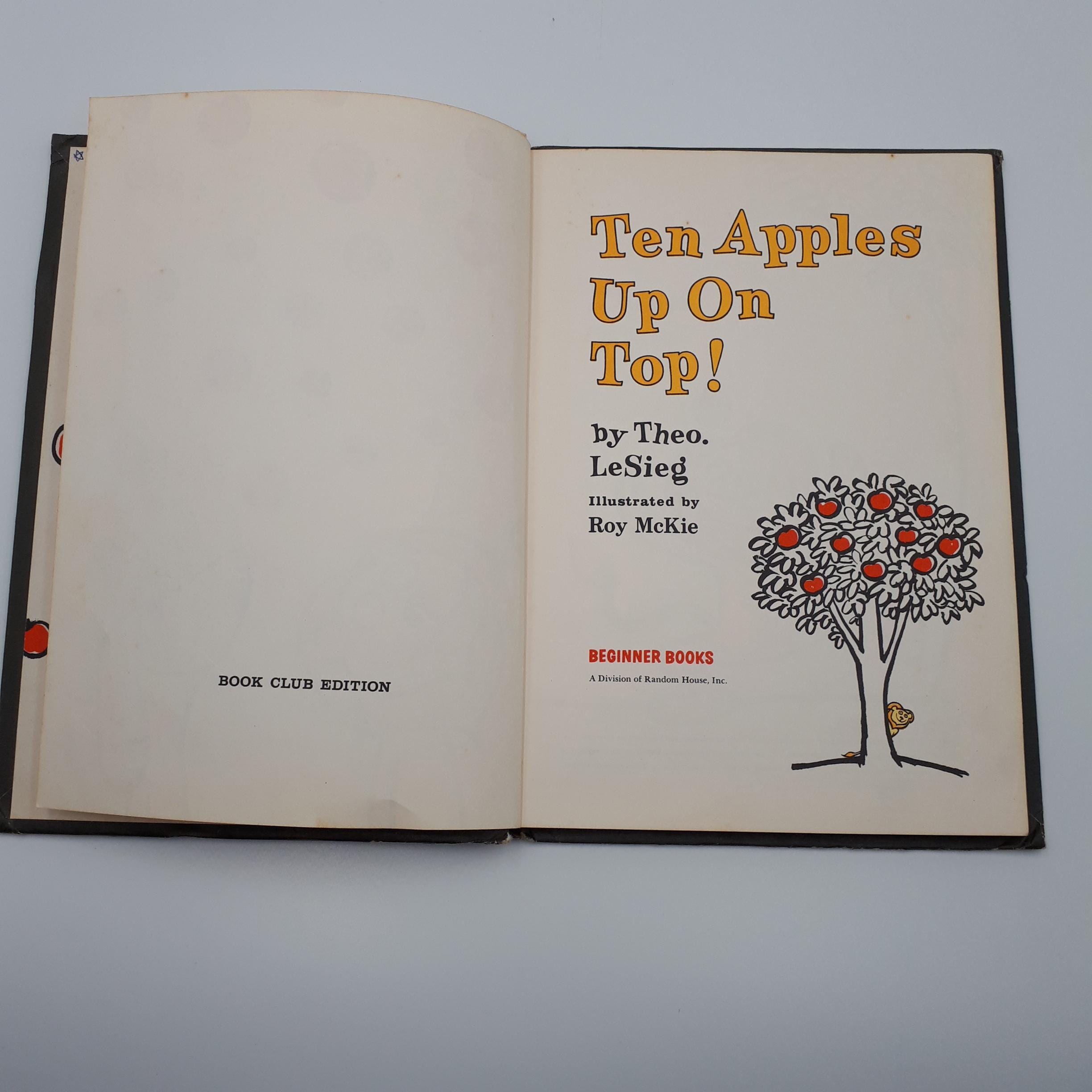 Ten Apples up on Top! - Dr. Seuss Beginner Book (1961) - Etsy