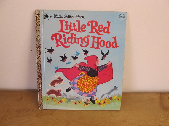 Little Red Riding Hood - a Little Golden Book. Vintage Childrens