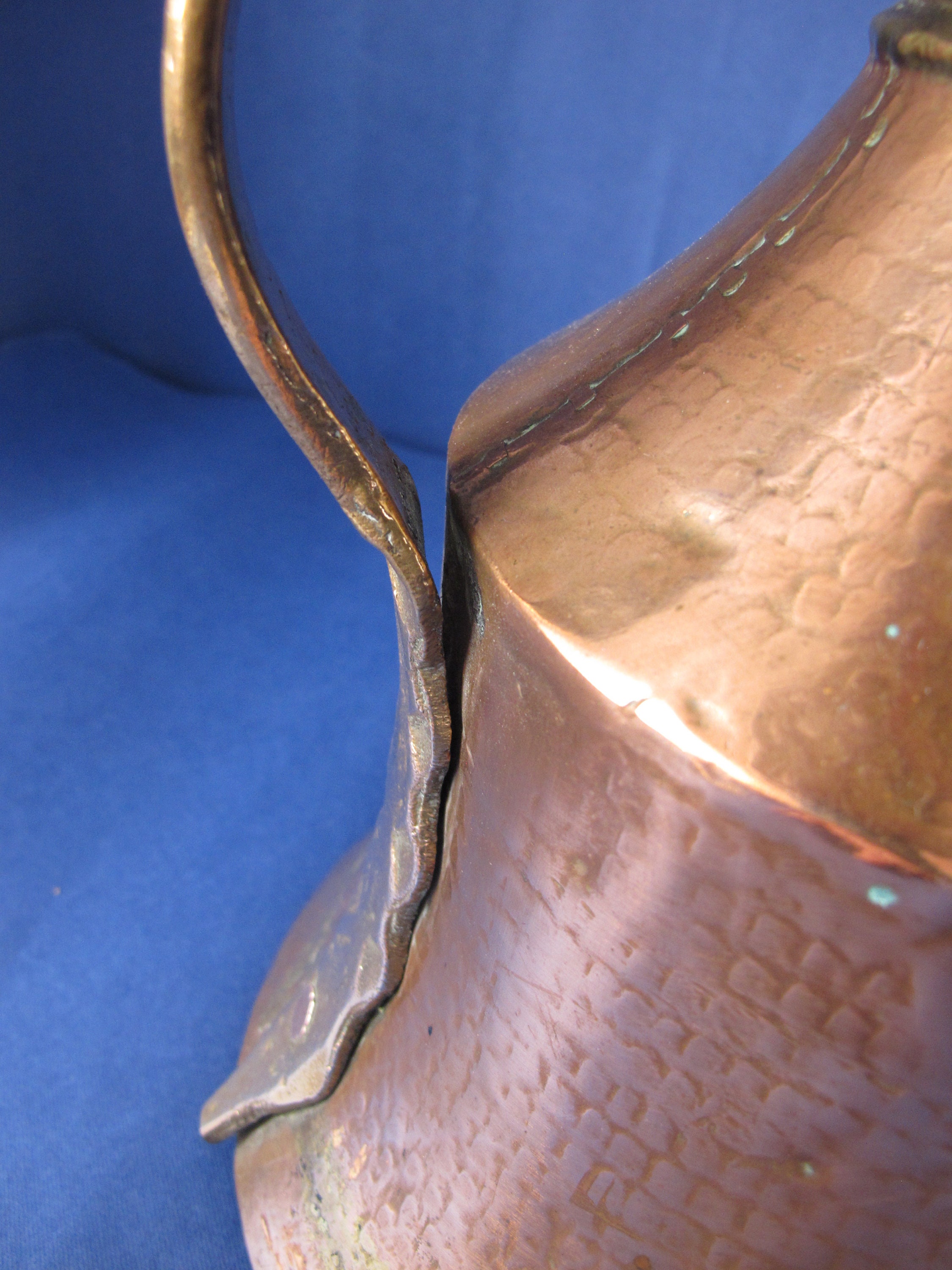 Antique Copper and Brass Coffee Pot. Arabic/turkish/north