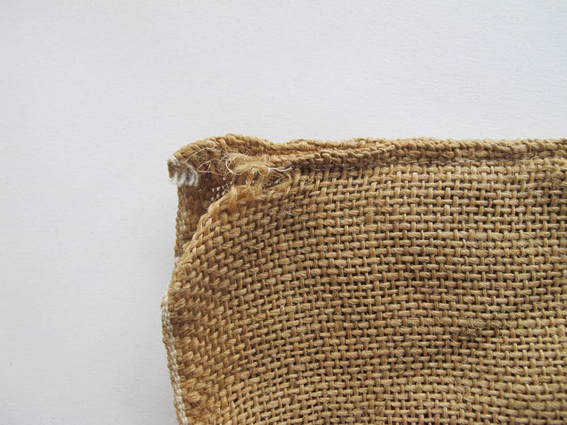 Vintage hessian Love is caring...Love is sharing bag seventies kitsch!