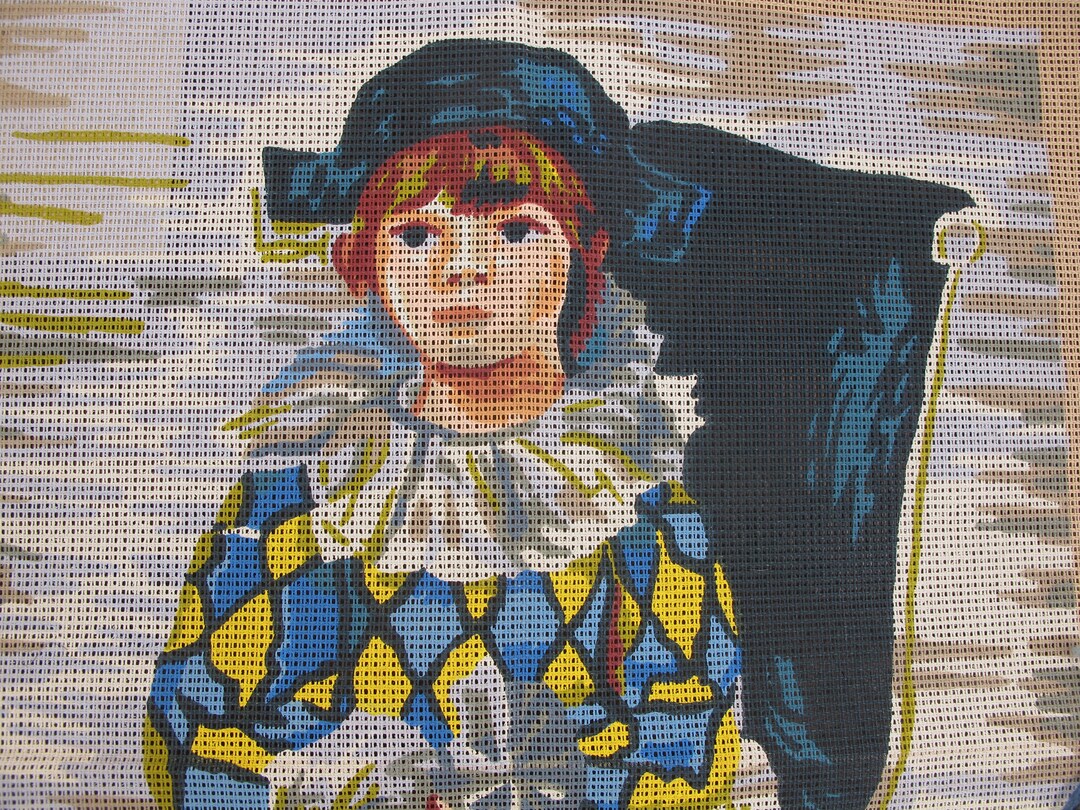 ヴィンテージ ピカソ タペストリー ニードルポイント 額装