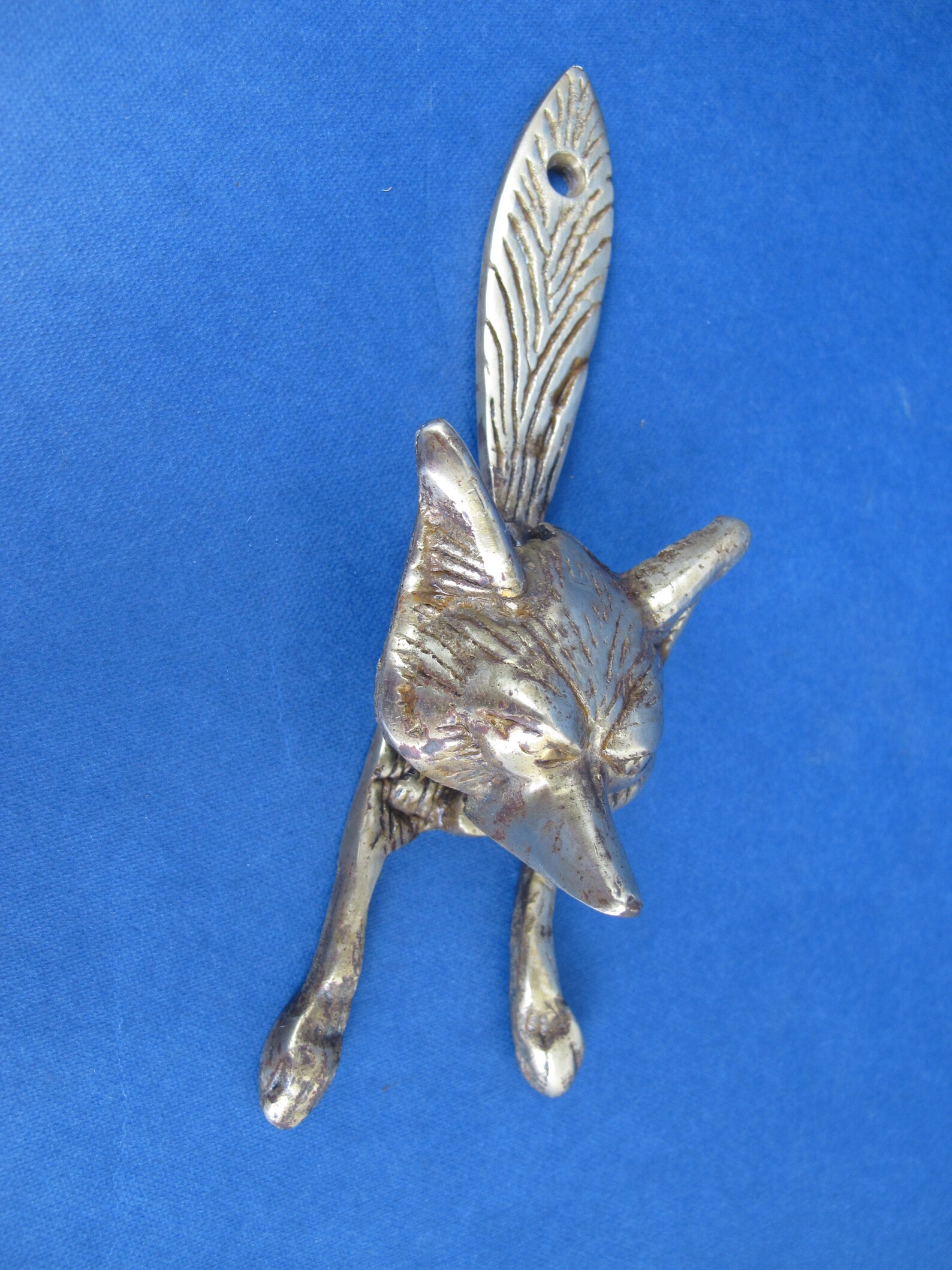 Vintage Brass Fox Door Knocker. Etsy UK
