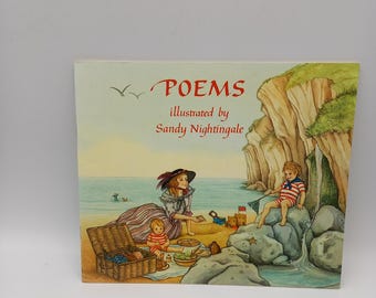 Poems - illustrated by Sandy Nightingale, published 1981. Vintage Medici Children's Book.