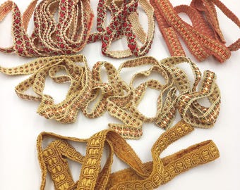 Vintage trim. Mixed lot - 7 pieces. Vintage haberdashery