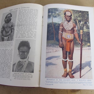 Peoples of all Nations - volume II - British Empire to Dahomey Hutchinsons and co. With colour plates along with 5000 Black and white photos