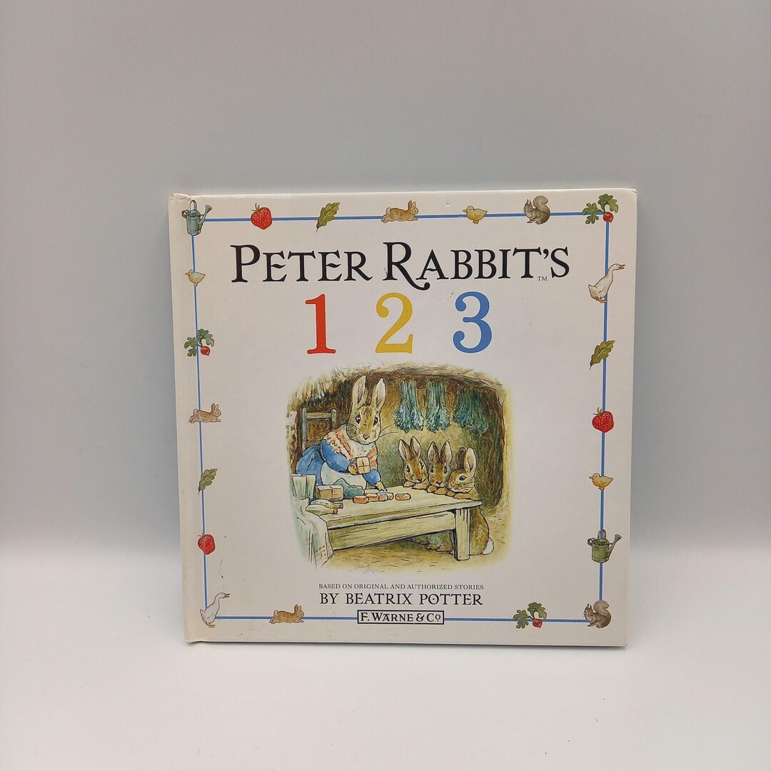 Vintage Peter Rabbit's 1 2 3 Counting Book, Beatrix Potter - Etsy