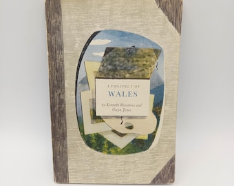 A Prospect of Wales - first edition 1948 King Penguin by Kenneth Rowntree and Gwyn Jones, 20 colour plates