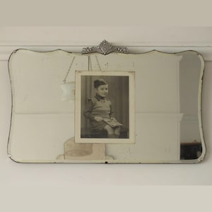 1930s large round wall mirror - Etsy 日本