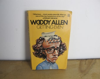 Getting Even by Woody Allen. Star Books vintage paperback 1975. Humour book