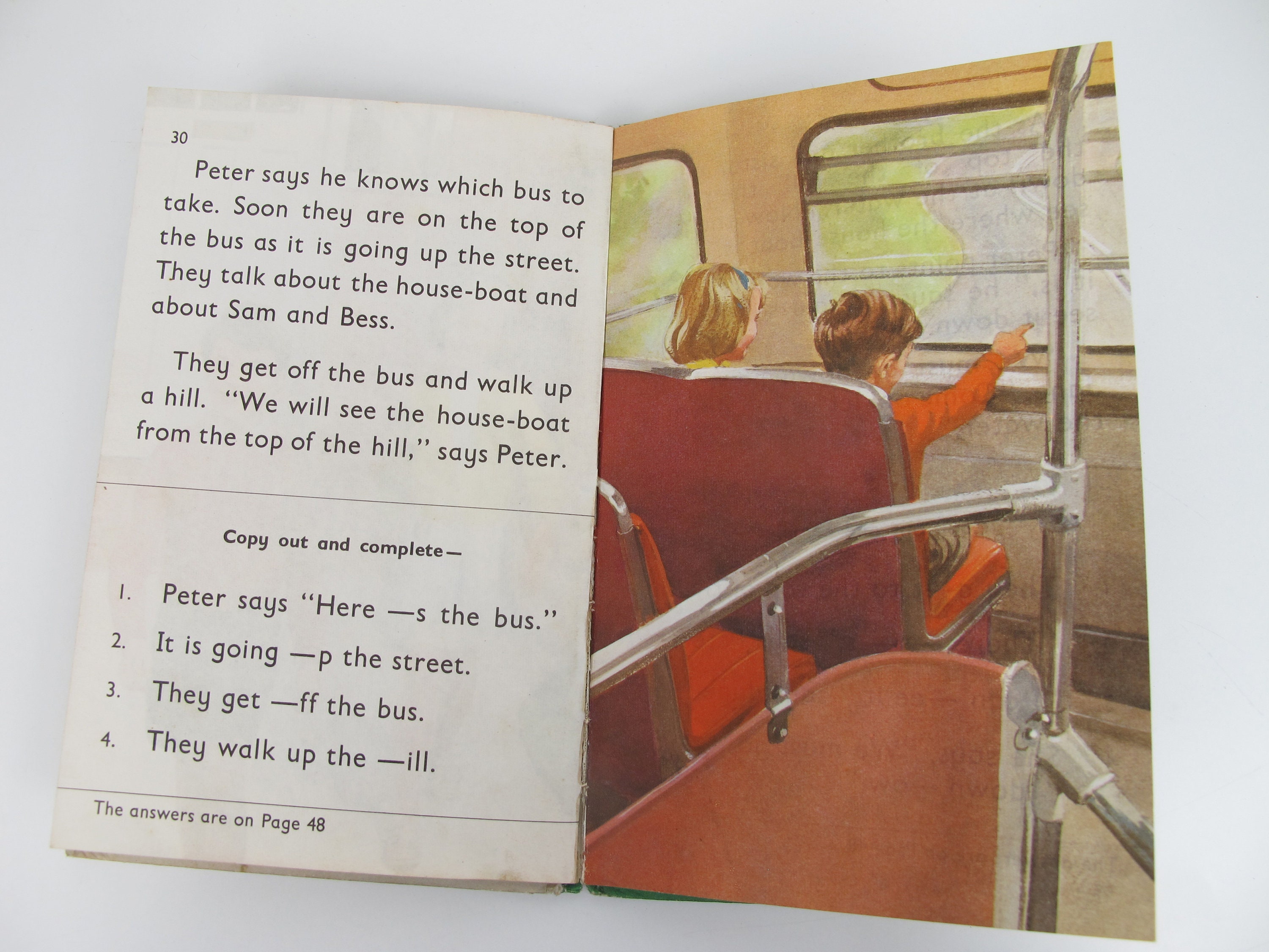 Vintage Children's Ladybird Key Words Reading Scheme Book