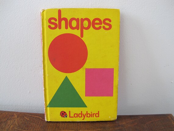 Vintage Ladybird Book - Shapes. Early Learning Book - by Ethel