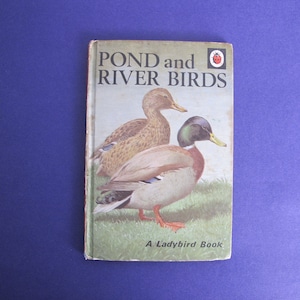 Vintage Ladybird book - Pond and River Birds by John Leigh-Pemberton Series 536. Ladybird nature book