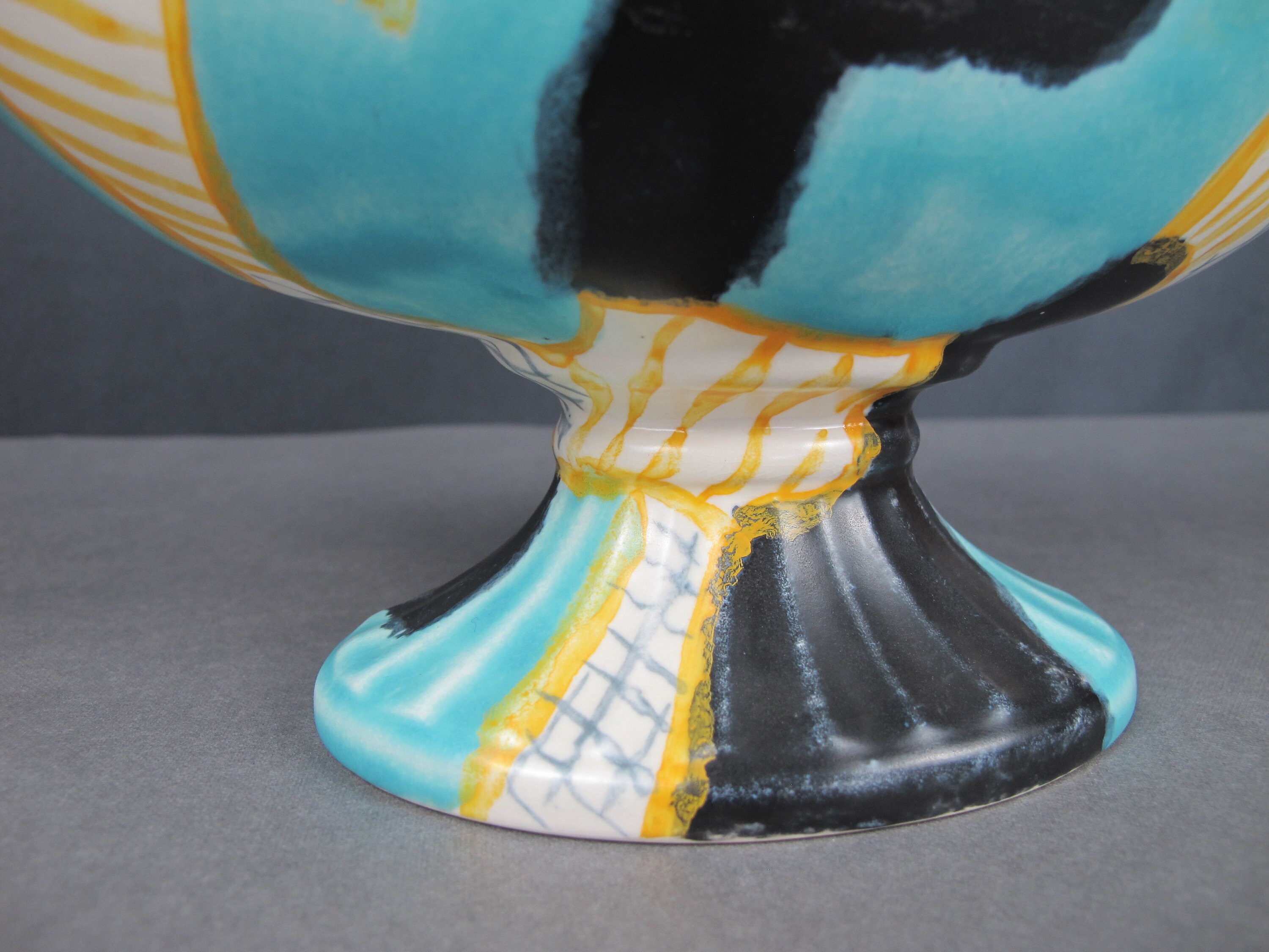 Beswick pottery Albert Hallam boat shaped posy vase in Etsy