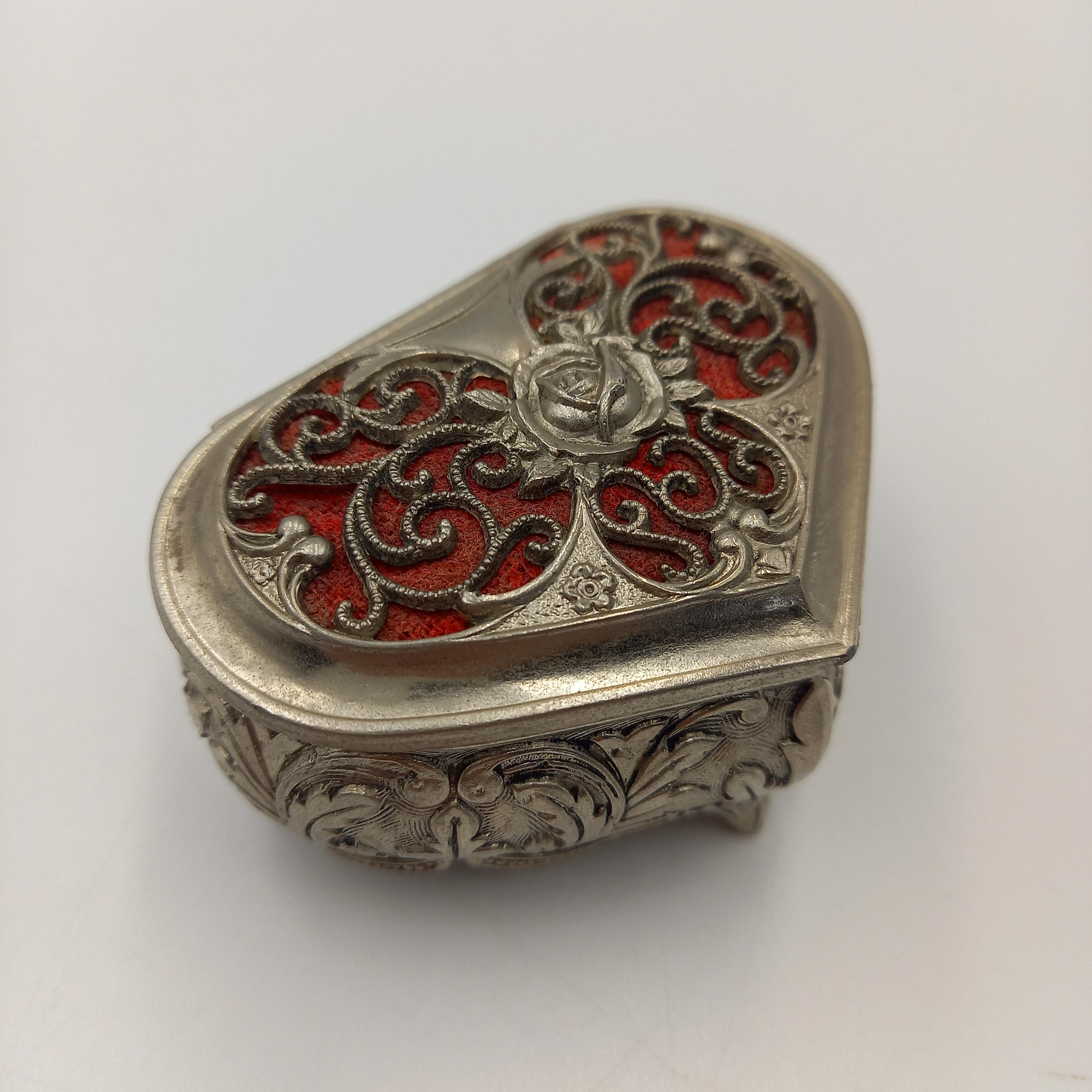 Antique Silver Box Made in Japan - Etsy