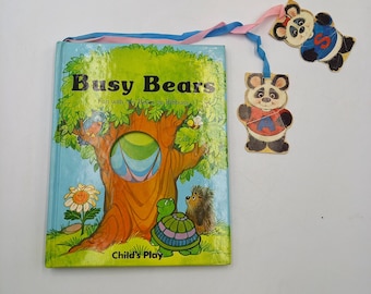 Busy Bears - Fun with two Bears on Ribbons 1982 interactive book