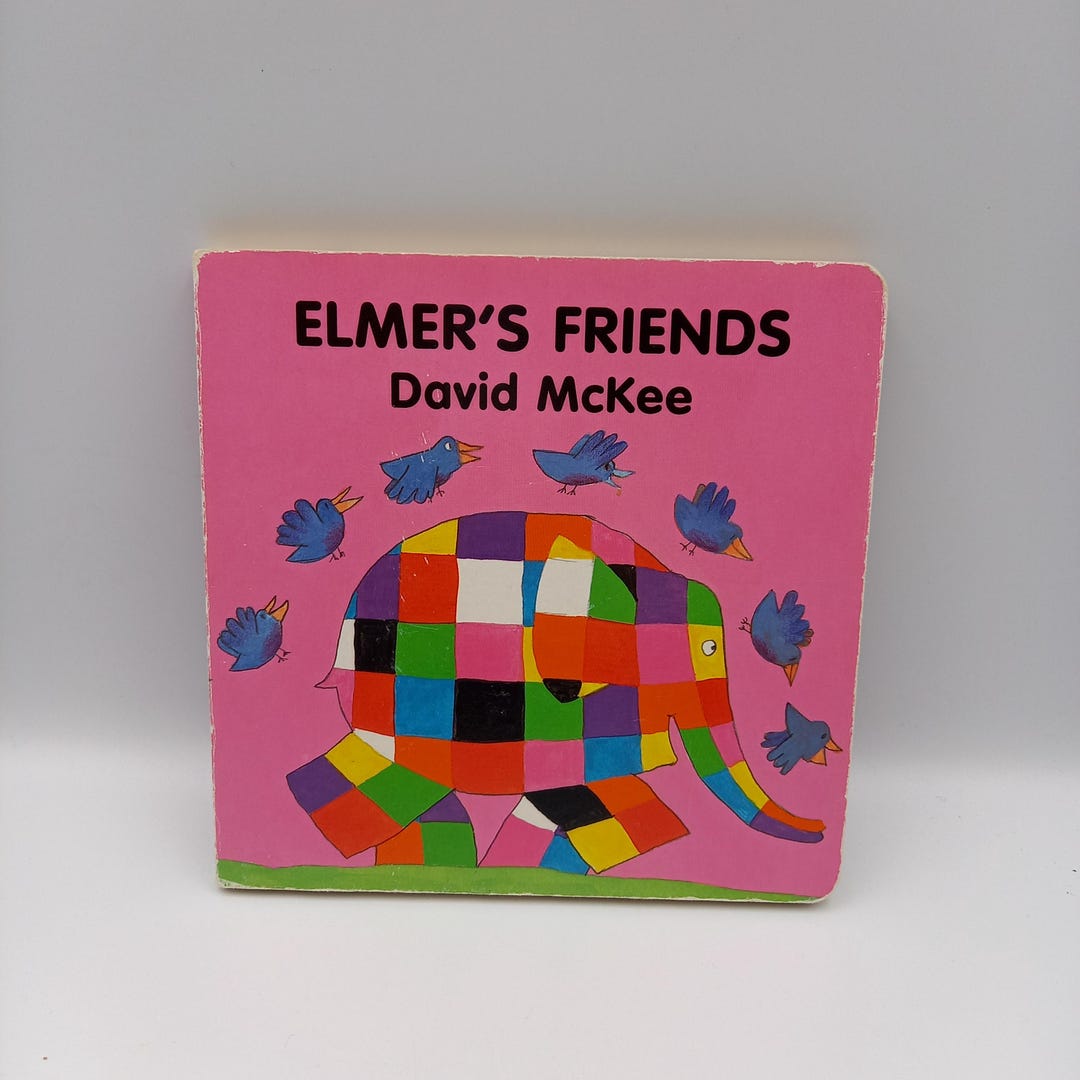 Elmer's Friends by David Mckee - Board Book for Young Children