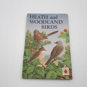 Vintage Ladybird book - Heath and Woodland Birds Series 536. Ladybird nature book