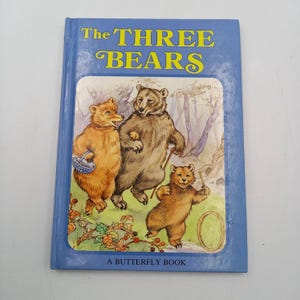 The Three Bears illustrated by Rene Cloke - vintage childrens book 1983
