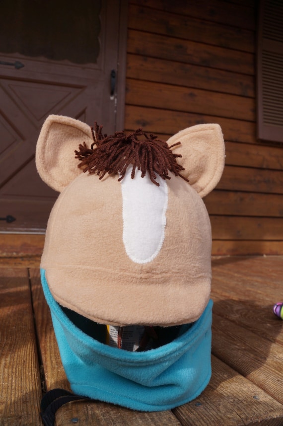 ADORABLE Helmet Cover, Fleece, horseback riding, CHOICE of colors