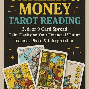 Carrière et argent Lecture de tarot | Clarté financière et du parcours professionnel | Lecture rapide du tarot pour l'abondance et le succès
